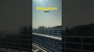 bangalore metro nammabengaluru nammametro nammang train metrotrains nextstop whitefield [upl. by Nabila870]