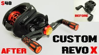 ABU GARCIA REVO X CUSTOM BFS FOR ONLY 48 [upl. by Elpmid126]