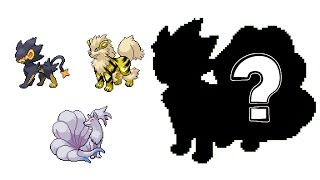 Pokemon Fusion Sprite Request 37 Shiny Arcanine Luxray and Ninetales [upl. by Ziom]