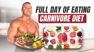 Full Day Of Eating Keto Carnivore Diet  3372 Calories [upl. by Laynad]