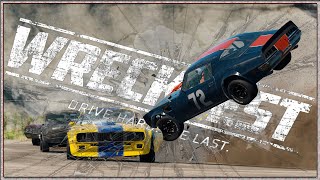 Веселимся в сетевых гонках Wreckfest с друзьями  BlackandWhiteBEAR №6 [upl. by Sillihp744]