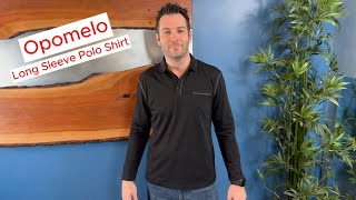 Opomelo Long Sleeve Polo Shirts comfy and stylish mensclothing mensfashion shirts [upl. by Ynohtnad]