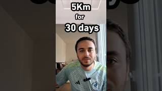 Running 5km everyday for 30 days 🏃‍♂️ [upl. by Hadleigh]