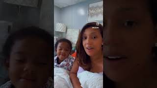 Watch Atlas’s Mom challenge her to recite the alphabet in Español 🌟 [upl. by Akinod919]