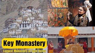 Spiti Valley Ep 3  Key Monastery  Largest Monastery in Spiti Valley  Jyotika Dilaik [upl. by Kinchen]