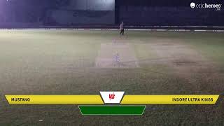 Live Cricket Match  Mustang vs INDORE ULTRA KINGS  26Oct24 1019 PM 12 overs  A  CricHeroes [upl. by Haggar]