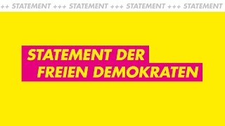 🔴LIVE Statement mit Generalsekretär Bijan DjirSarai zum Ausgang der Landtagswahlen in Brandenburg [upl. by Ecenaj]