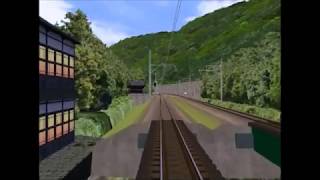 RailSim 前面展望4倍速 宮都本線下り パート2 [upl. by Edana]