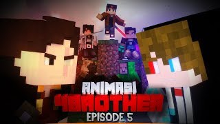 Pertarungan Antara ANICRAFT VS RANGGA Anto Vs Husky  Animasi 4brother Episode 5 [upl. by Aennil]