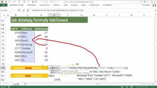 excel540  Co to są formuły tablicowe [upl. by Yentiw414]