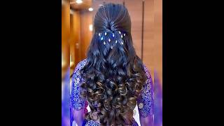 Trending braids hairstyles in open hair 🤯new trending viralvideo youtubeshorts world bridal [upl. by Enyt326]