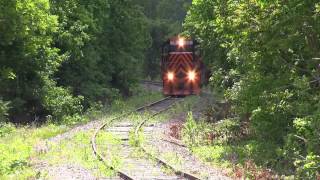 Wheeling amp Lake Eries first Train in 20 years [upl. by Nelac462]