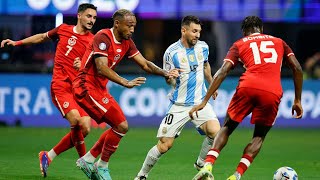 Argentina vs Canada SemiFinal  ALL GOALS amp HIGHLIGHTS  Copa America 2024 [upl. by Fevre281]