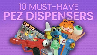 10 Pez Dispensers You Should Add To Your Collection [upl. by Ax]