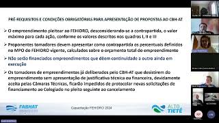 Critérios de pontuação e análise dos empreendimentos para o processo FEHIDRO 2024 [upl. by Nyleuqaj]