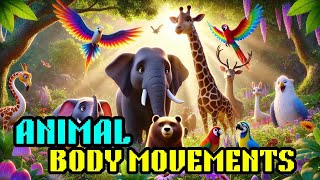 Animals and Their Movements  Types of Animal Movements Explained [upl. by Kessel]