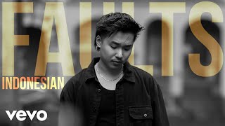 Keenan Te  Faults Indonesian Lyric Video [upl. by Atiuqehc]