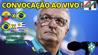 CONVOCAÇÃO DA SELEÇÃO BRASILEIRA COM DORIVAL JUNIOR [upl. by Mead852]