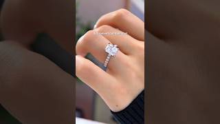 3ct moissanite diamond 💍 ring diamondstone jewelry diamond moissanite [upl. by Anawit]