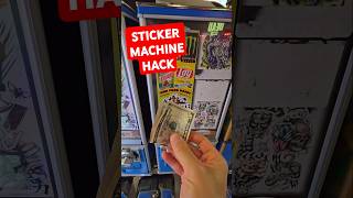 Sticker Vending Machine HACK shorts [upl. by Latta]