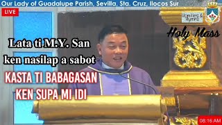 SUNDAY ILOCANO MASS  March 10 2024  Fr Rufo Abaya [upl. by Charley]