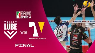 Lube vs Trentino  Highlights  SuperLega  Final [upl. by Nylirret]