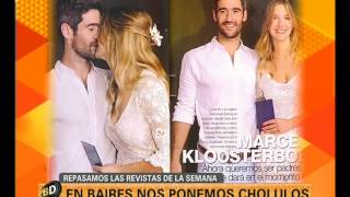 Marcela Kloosterboer y su casamiento  Telefe Noticias [upl. by Nitsej]