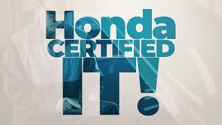 Preowned Honda vehicles are Honda Certified so you can drive with confidence [upl. by Tubb73]