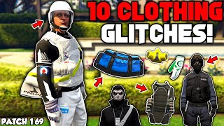 10 Clothing Glitches In GTA 5 Online [upl. by Mosi833]