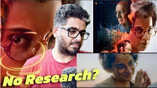 Emergency Official Trailer Reaction Review Can Kangana Ranaut do justice to the subject [upl. by Suoiluj]