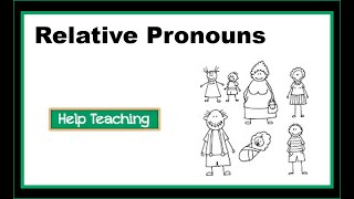 Relative Pronouns  English Grammar Lesson [upl. by Drus368]