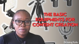 The Basic Equipments for Content Creation  beginners guide [upl. by Etterraj181]