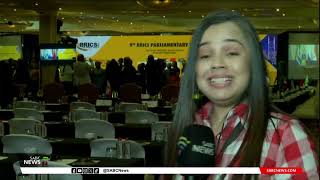 9th BRICS Parliamentary Forum  SABCs Abra Barbier reports [upl. by Hali]