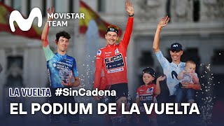 SinCadena Enric Mas tercer clasificado de La Vuelta 2024  Movistar Team [upl. by Naot]