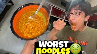 Please dont try these Noodles🤢 Waste of Money [upl. by Htennek]