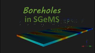 Loading boreholes in SGeMS for geostatistical modeling [upl. by Ytsenoh607]