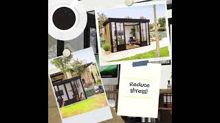 Copenhagen – Palram – Canopia Studio Kit  Garden Office Kit [upl. by Noved]