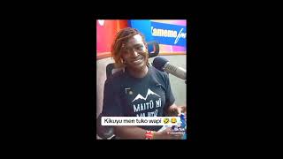 Auntie Jemimah the comedian Kikuyu men hawajui love sio wa romantic comedy funny kikuyumedia [upl. by Arekat]