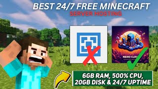 Best Free 247 Minecraft Server Hosting  Make Your 16gb RAM Own server  Nexio Cloud Hosting [upl. by Urbannai]