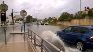 Inondations Montpellier  Hérault  Occitanie  France  Floods in South of France [upl. by Gavra686]