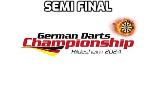 2024 German Darts Championship Wright v Chisnall [upl. by Nnylirej]