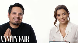 Eva Longoria and Michael Peña Teach You Mexican Slang  Vanity Fair [upl. by Coralie]