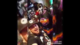 BLAZE AND CRIMSON AT ASTRONOMICON blaze blazeyadeadhomie twiztid astronomicon horror comiccon [upl. by Attaynek275]