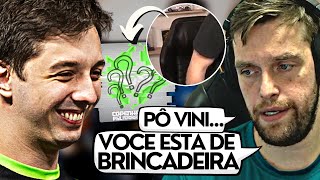 APOKA SE IRRITA E LEVANTA DA CADEIRA APÓS VER STICKER DO VINI MAIS REAÇÃO AOS STICKERS DA FURIA [upl. by Suoivart]