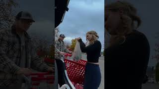 Grocery shop with us🍓🍎🥑dink dinkcouple target targethaul coupletok newapartment apartment [upl. by Ikcim]