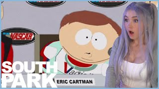 SouthPark  Cartman Does Nascar REACTION [upl. by Morty79]