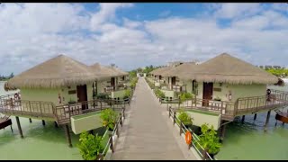 HOTEL PALAFITOS OVERWATER BUNGALOWS RIVIERA MAYA [upl. by Enayd827]