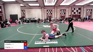 182 Lbs Consi Of 4  Joshua Cordio Massachusetts Vs Timber Parlin USAW Maine East Wrestling Club [upl. by Hluchy]