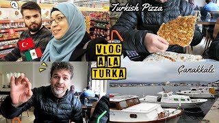 Mi Cuñado Turco Buscando Casa  Pizza Turca  Piri Reis  Mexicana En Turquía [upl. by Maltz35]