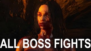 The Witcher 3 Blood and Wine All Boss Fights 4K 60fps [upl. by Jacquie200]